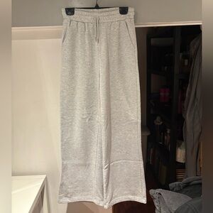 Forever 21 Light Gray Kids Drawstring Sweatpants